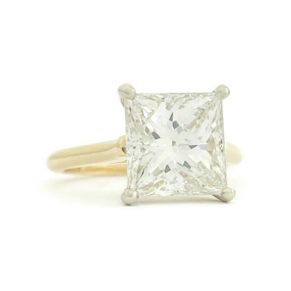 Light Yellow Pear Diamond Ring — Salvatore & Co.