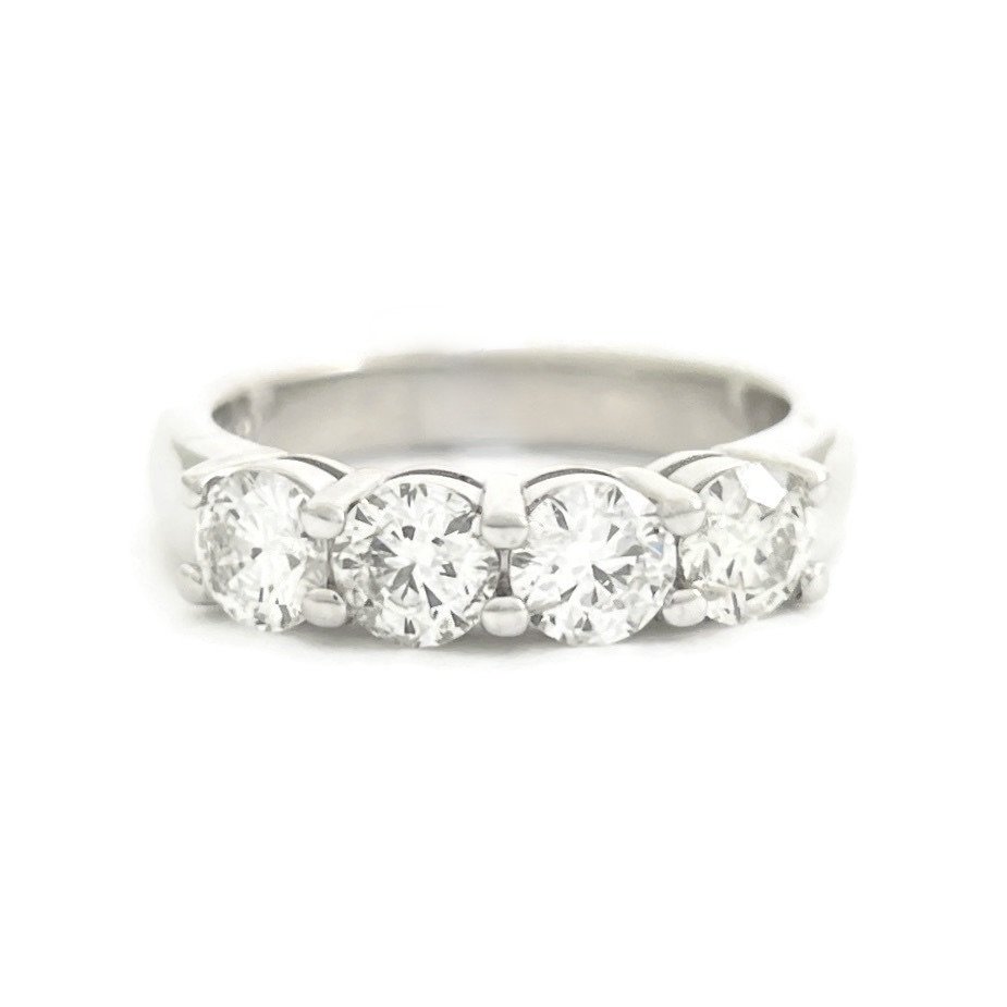Contemporary Diamond Ring In 14K Rose Gold By Lagu Bandhu - Lagu Bandhu