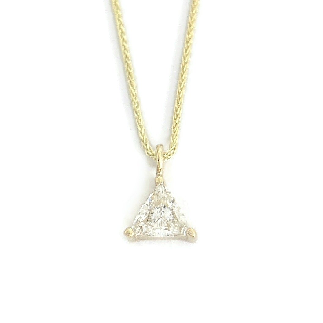 PAVE WHITE OPAL TRILLION 3 MARQUISE + 2 ROUND DIAMOND SHAKER NECKLACE –  jaimiegellerjewelry