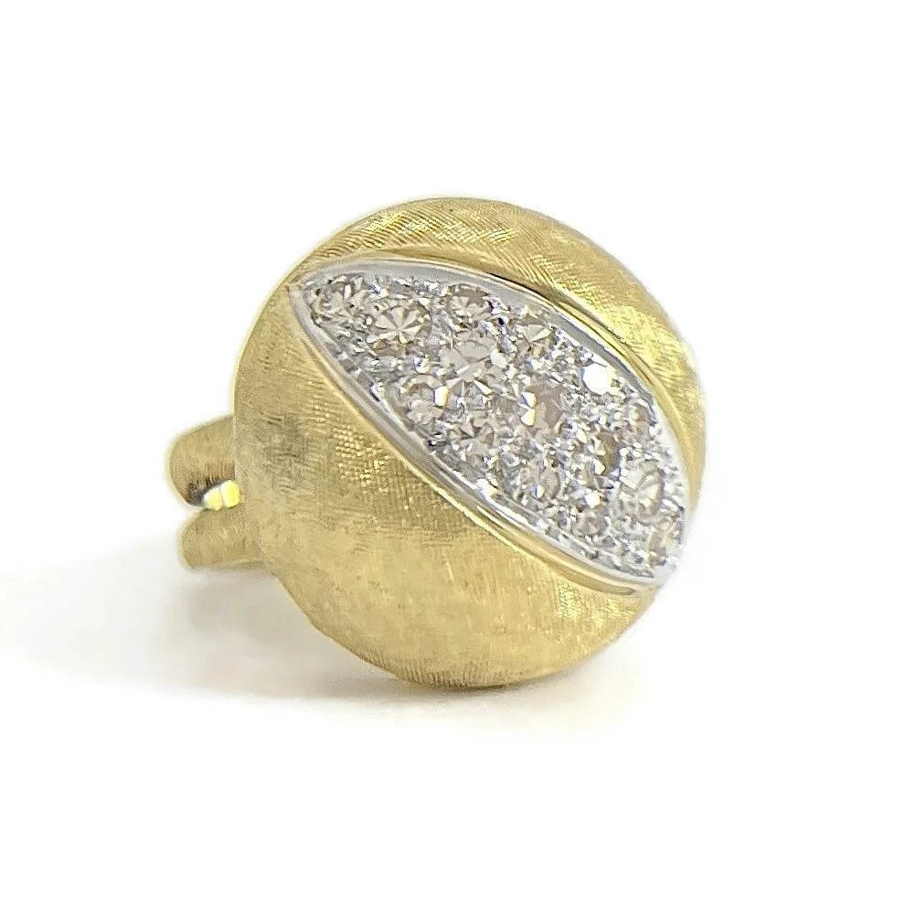1960's Diamond Dome Cocktail Ring
