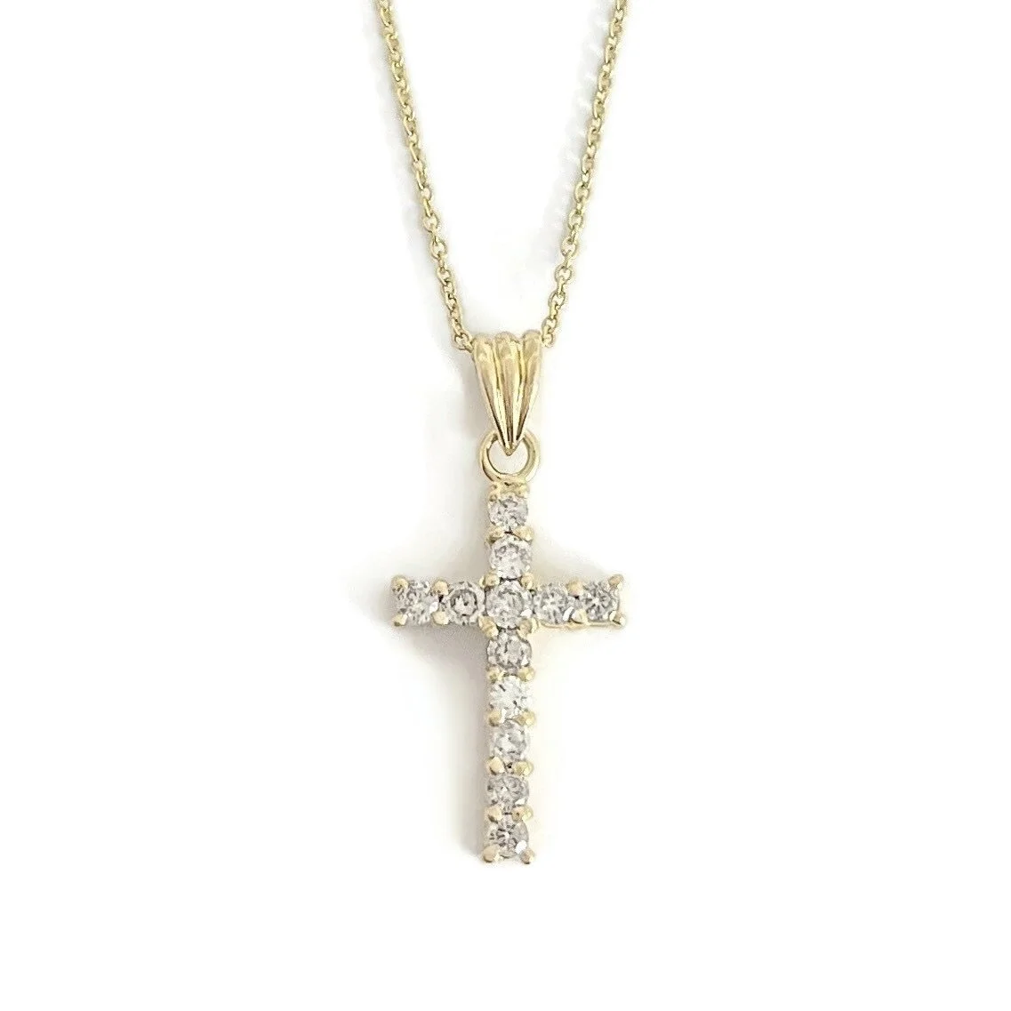 Diamond Cross Necklace