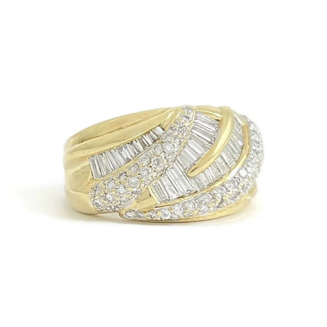Baguette Multishape Diamond Ring