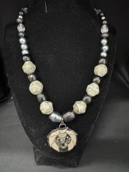 Lion Necklace by Lasha Withers