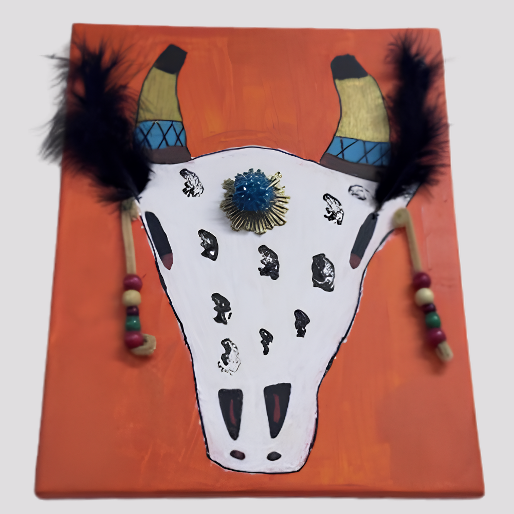 "Bull Skull" by David Gentry