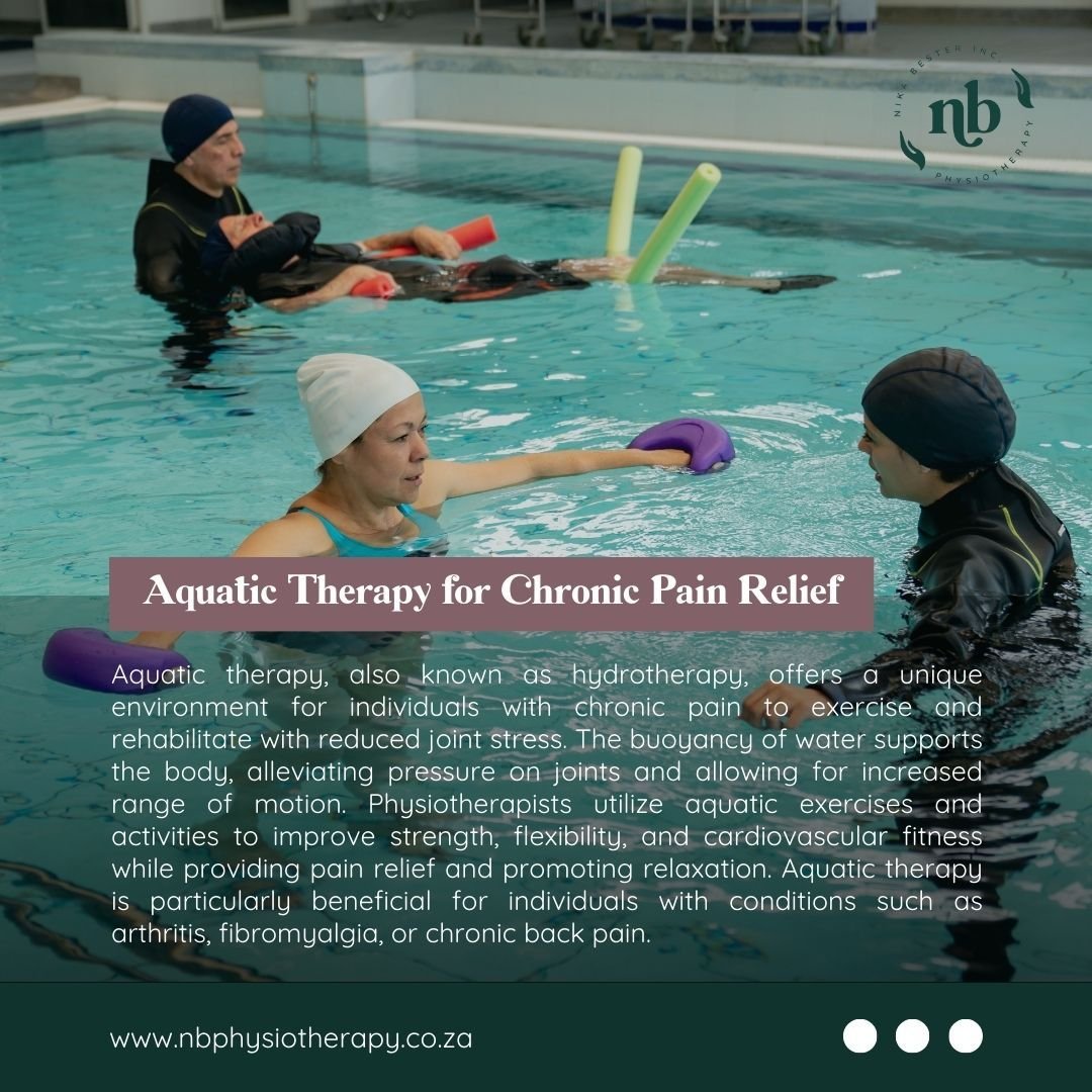 Aquatic Therapy for Chronic Pain Relief

For more information or to book a physio appointment go to https://www.nbphysiotherapy.co.za