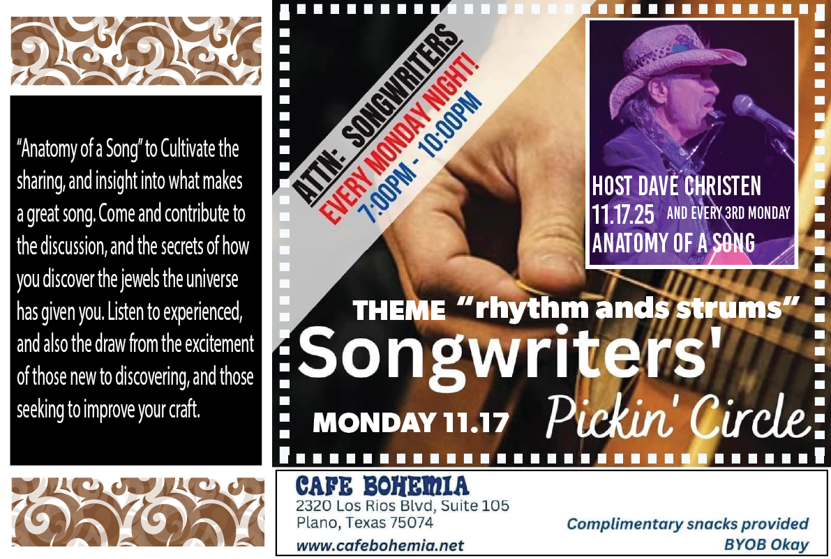 Songwriters Picking Circle - Anatomy of a Song