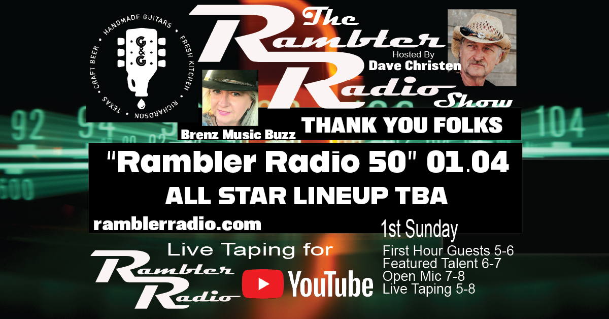 Rambler Radio Showcase and Open Mic Show “50”