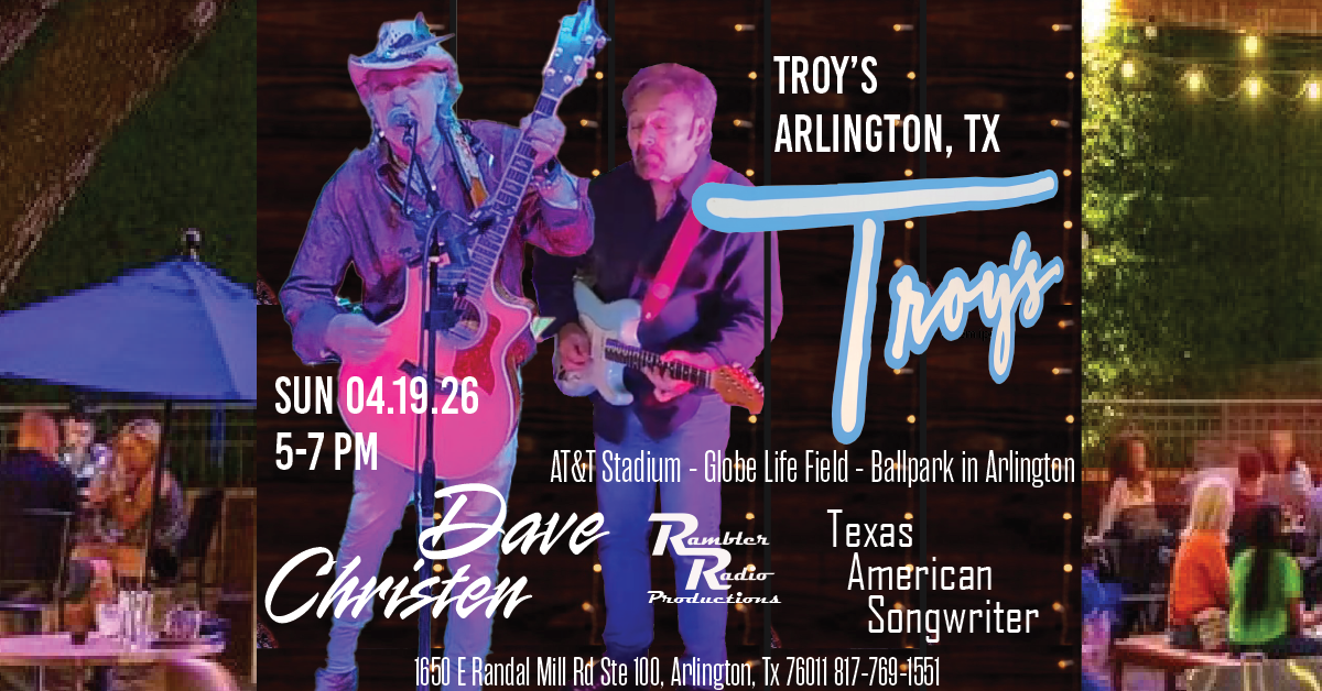 Dave Christen Don Maracle Duo Toys Texas Live