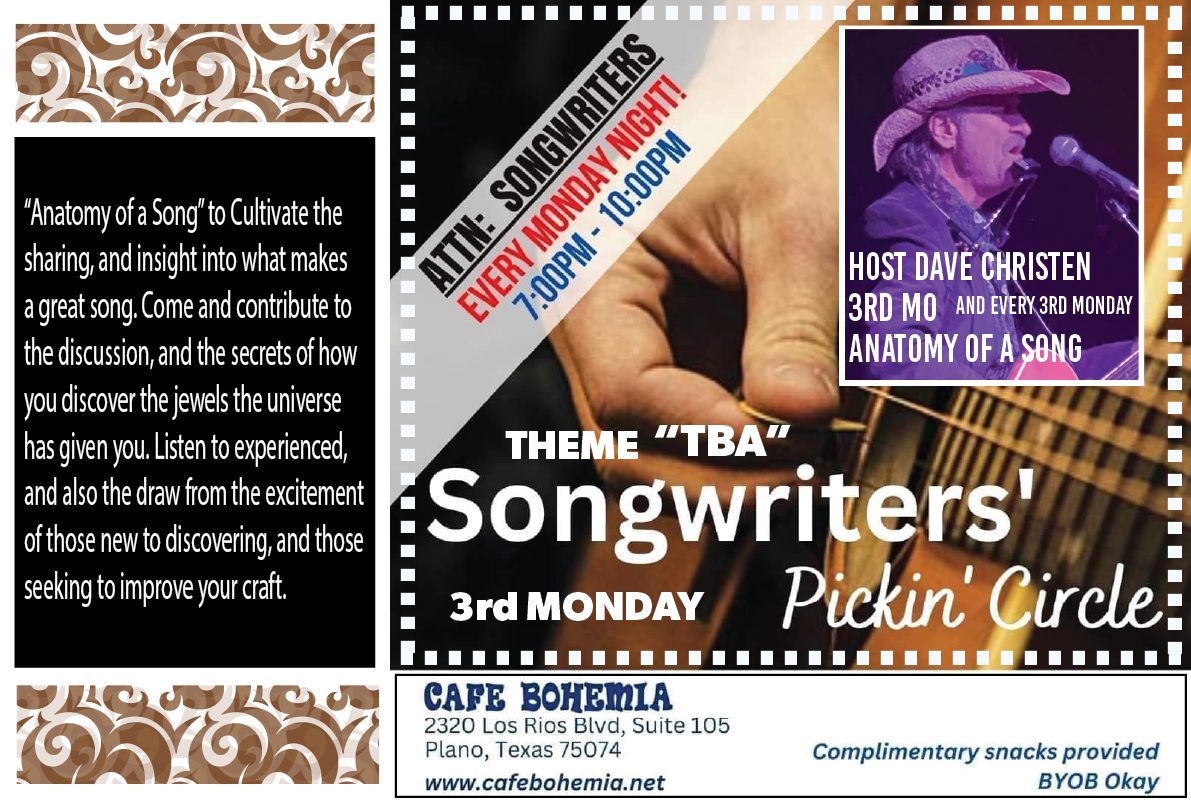 Songwriters Picking Circle - Anatomy of a Song