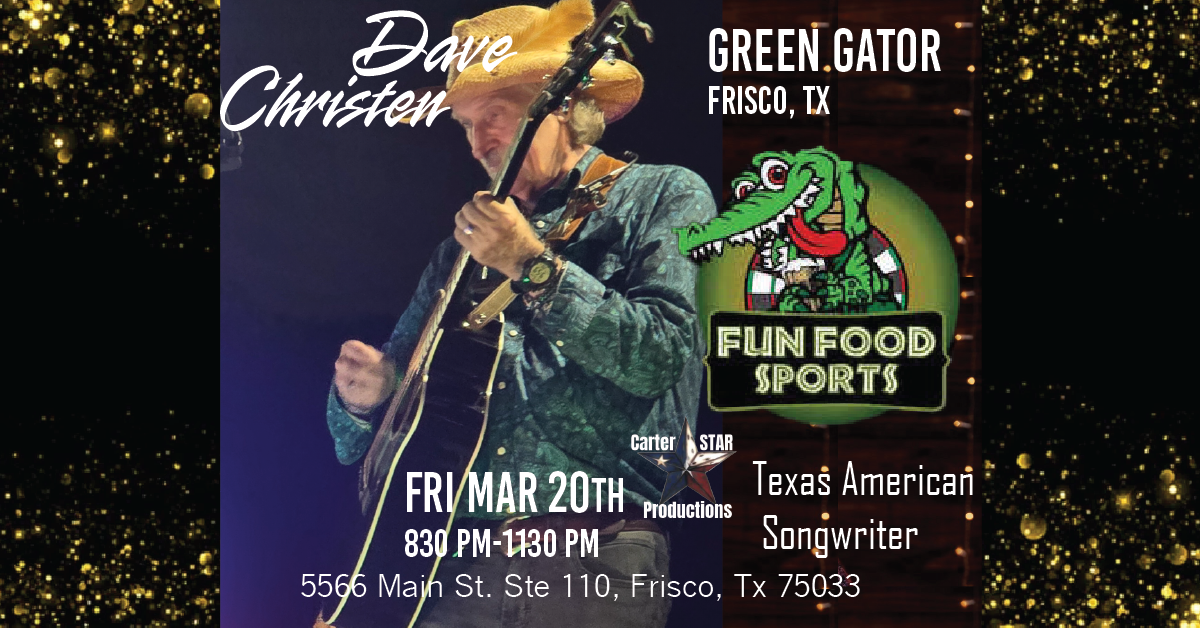 Dave Christen / Live