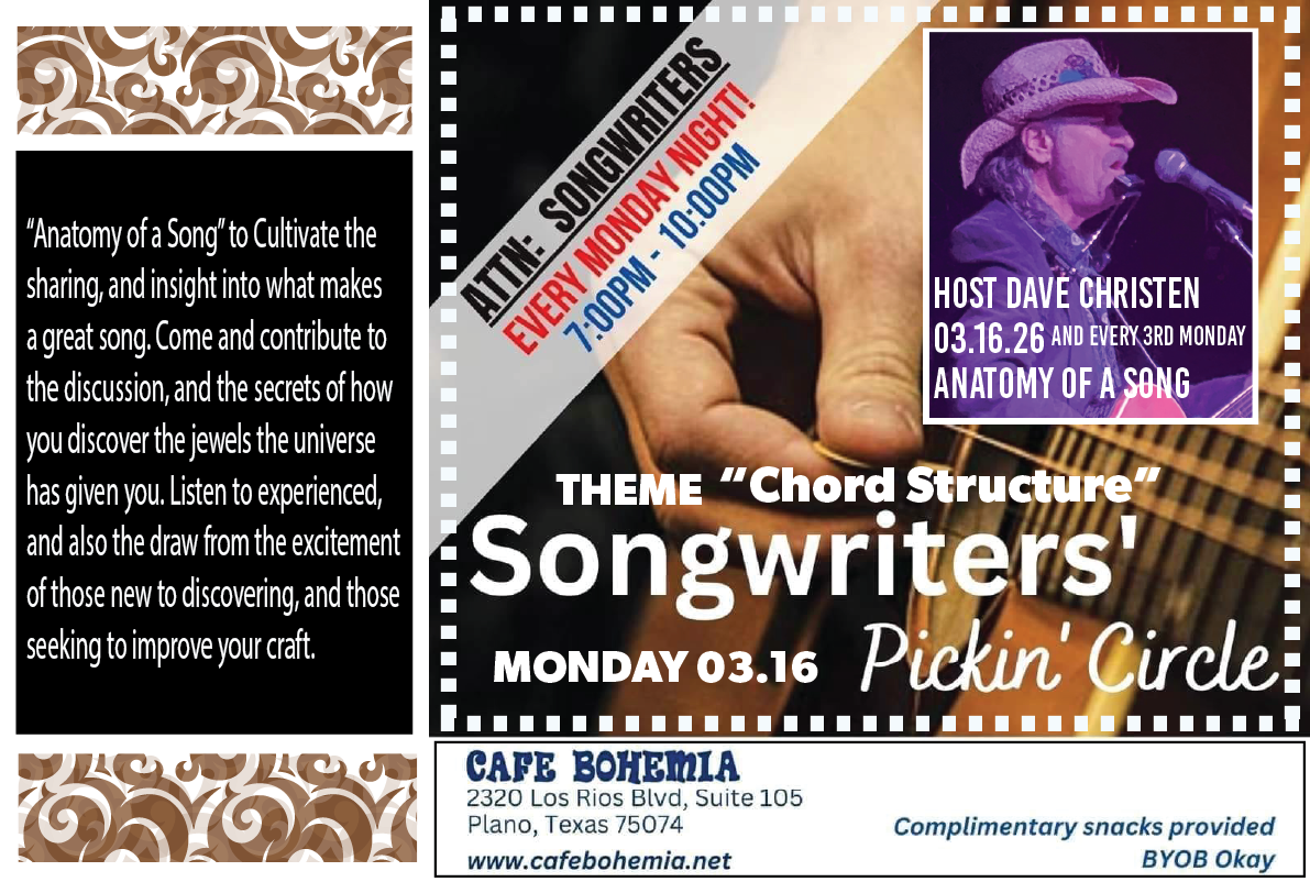 Songwriters Picking Circle - Anatomy of a Song