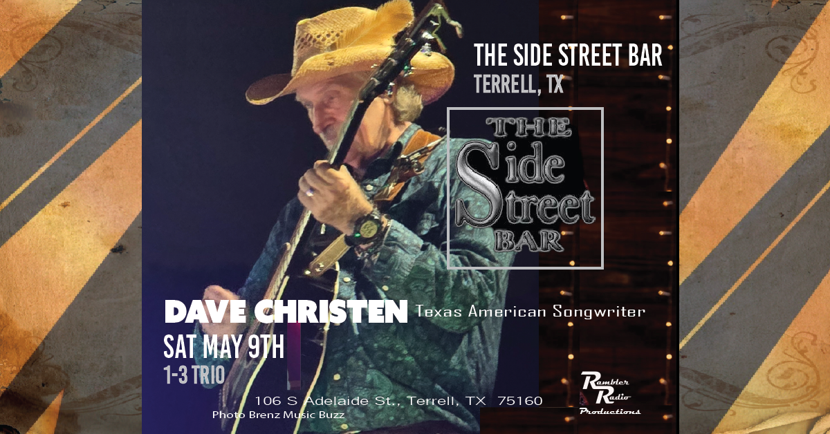 Dave Christen TRIO on the patio