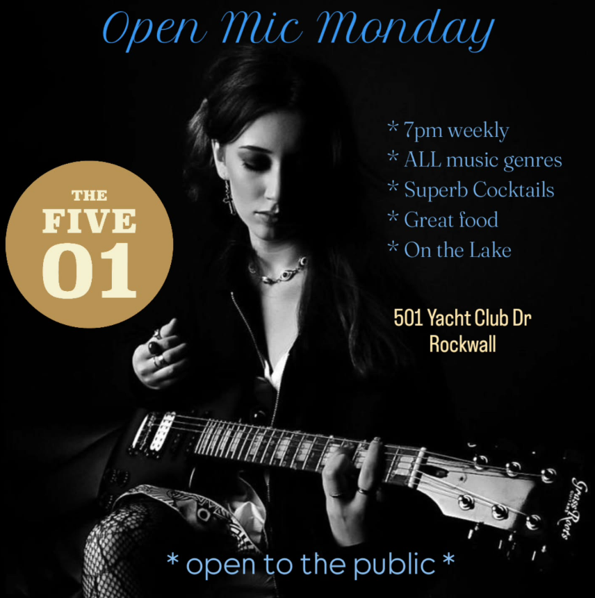 Monday Open Mic at The Five 01