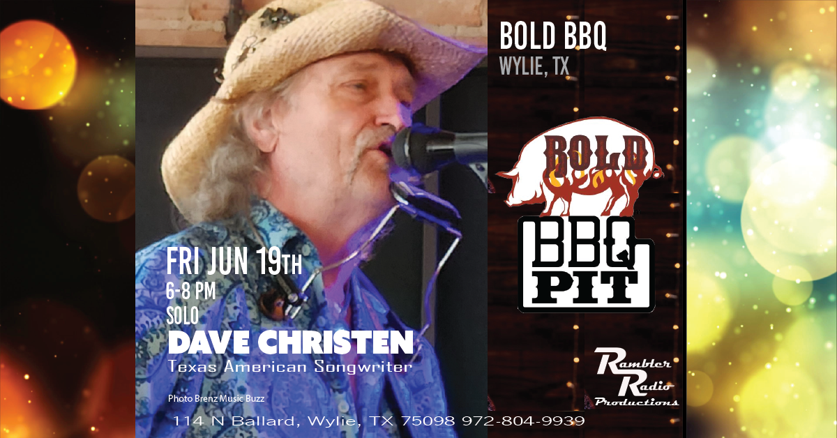 Dave Christen - Bold BBQ - Wylie