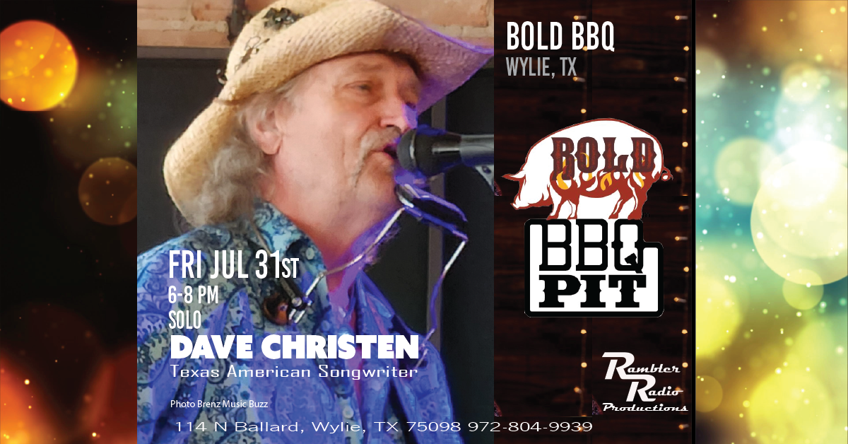 Dave Christen - Bold BBQ - Wylie