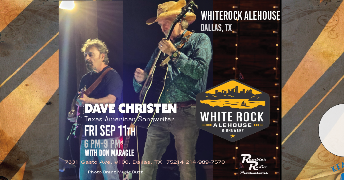 Dave Christen DUO with Don Maracle