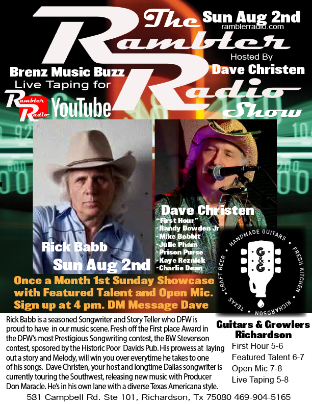 Rambler Radio Showcase and Open Mic Show 