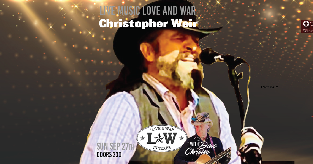 Dave Christen In Support of Christopher Weir