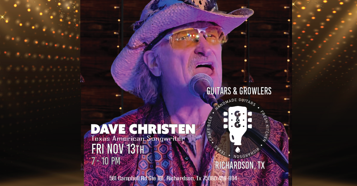 Dave Christen Solo @ Guitars &amp; Growlers