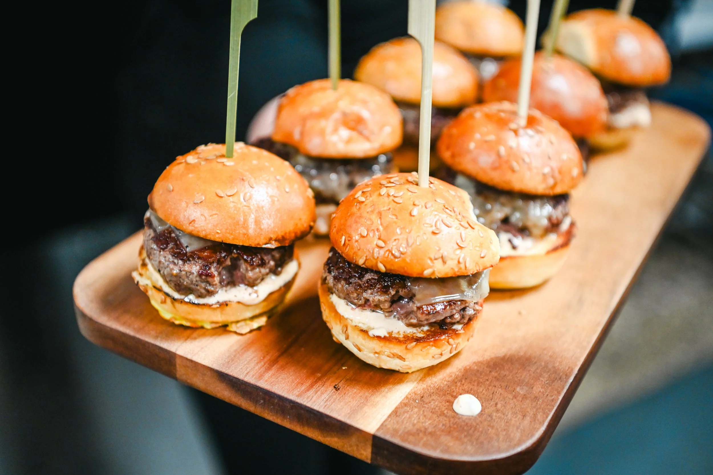 Street Portsmouth sliders and passed bites for cocktail-style private events and group gatherings at The 801
