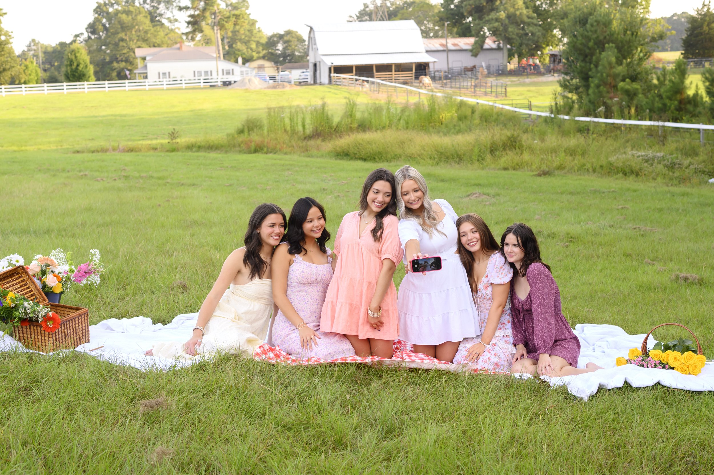 JLP Senior Model Team Session on the Farm