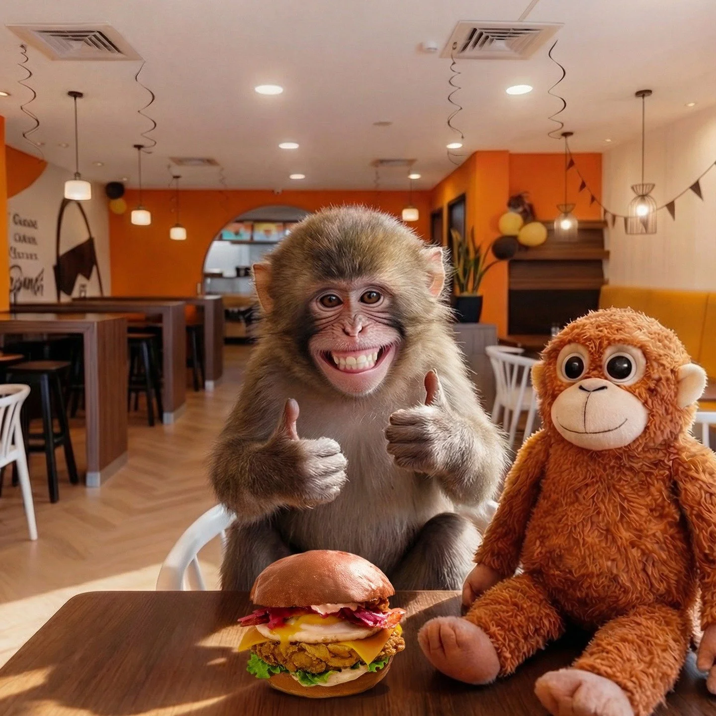 Van hier tot Japan&hellip; iedereen is fan. 🐵🔥

Maak kennis met de Fried Chicken Deluxe met Bacon.
Onze populairste sandwich nu ook met Crispy Fried Chicken.

Jullie vroegen erom. Wij hebben geluisterd.

⚠️ Alleen in maart verkrijgbaar.
Op = &eacut