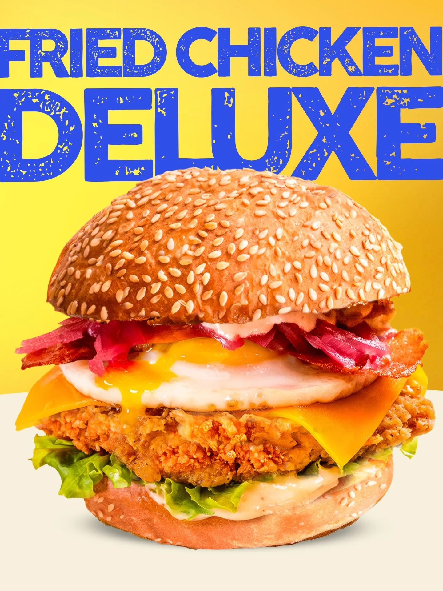 Als je dacht dat we kip verkochten&hellip;

Bij Swegg kwam het eitje altijd eerst. 🥚

Maar omdat jullie het bleven vragen,
krijgt onze populairste sandwich tijdelijk een broertje:

De Deluxe met Fried Chicken.

Meer crunch. Meer power.
Maar nog stee