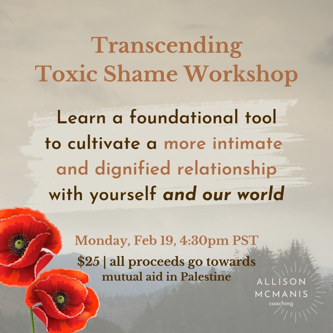 What is possible when the organizing principle of your life is no longer to try and shield yourself from &quot;getting it wrong&quot;?⁠
⁠
As a result of living under Systems of Supremacy that are both toxic and insatiable, many of us are stuck on the