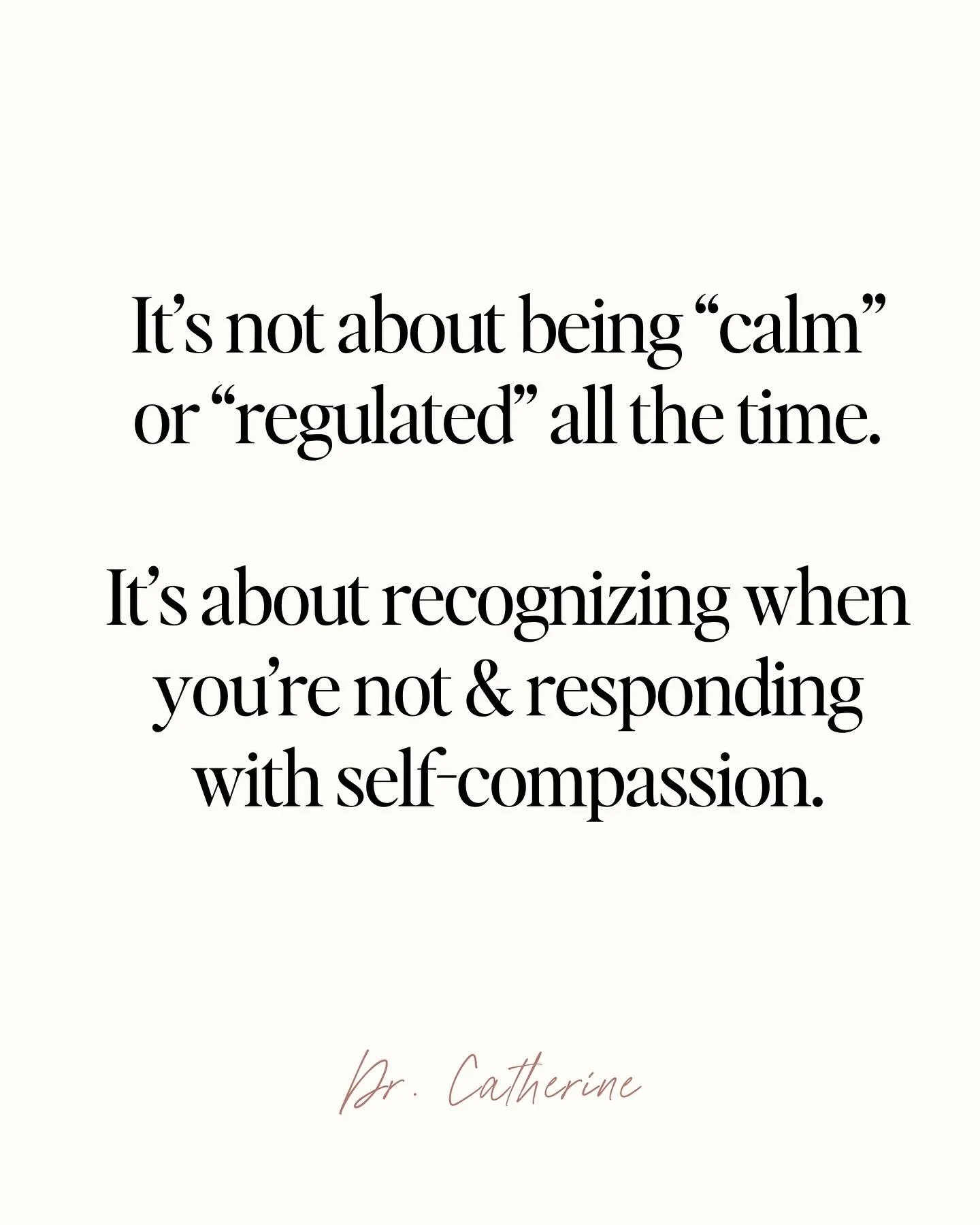 What if the goal wasn&rsquo;t perfection?

You don&rsquo;t need to be calm, productive, or always &ldquo;regulated&rdquo; to be well.

You aren&rsquo;t only worthy of love when you&rsquo;re producing something or benefiting others. 

Notice how much 