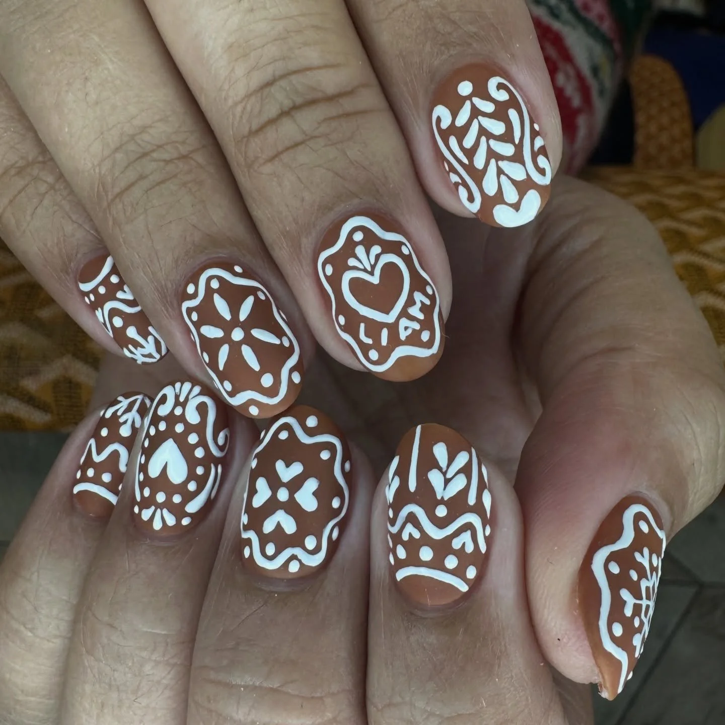 Holiday nails, a photo dump