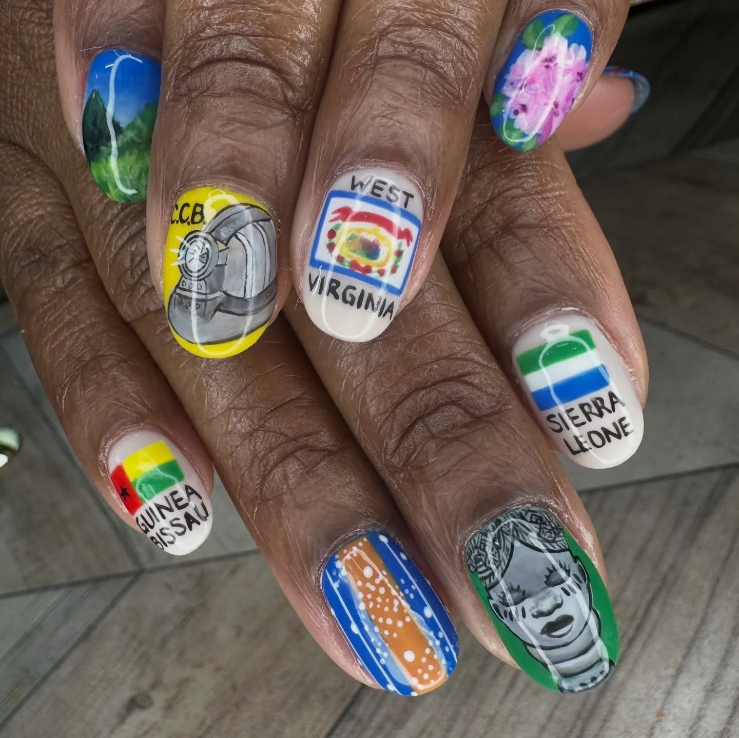 West Africa to West Virginia: A Proud Heritage
2 hours of art w/ a gel mani
For @missteestee