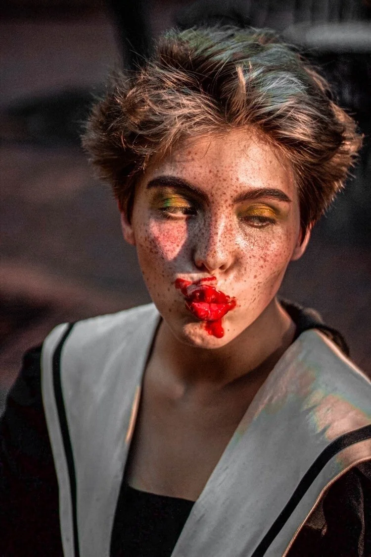 Shot by Clover Ivey, concept, styling and modeling by me. . 