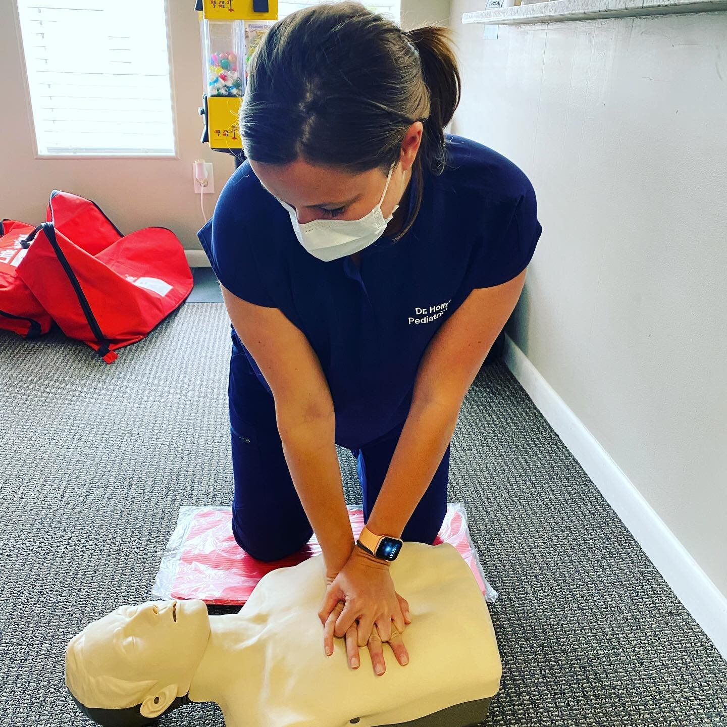 Annual CPR training thanks to @tristatesafety