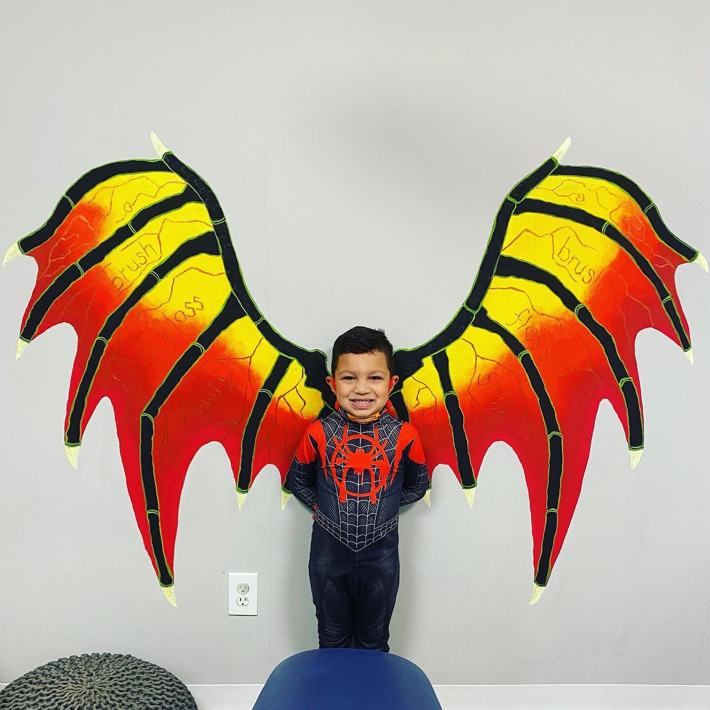 Our little superhero!💪 #cavityslayer #dragon #spiderman #nutleypediatricdentistry✨ #npd #hollywoodsmiles