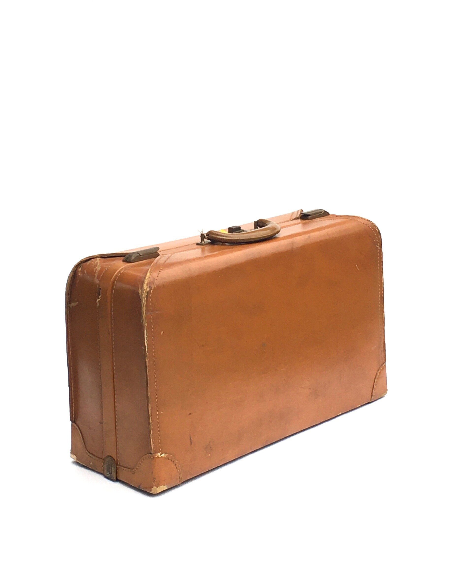 Brown Leather Luggage