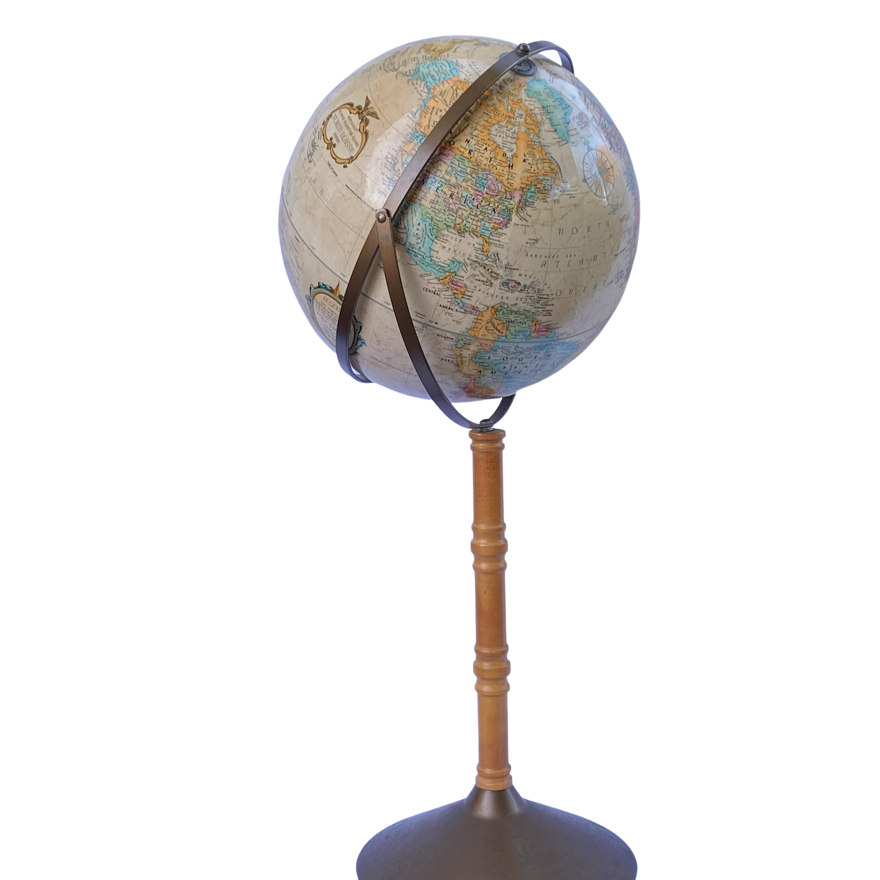 Floor Standing World Globe