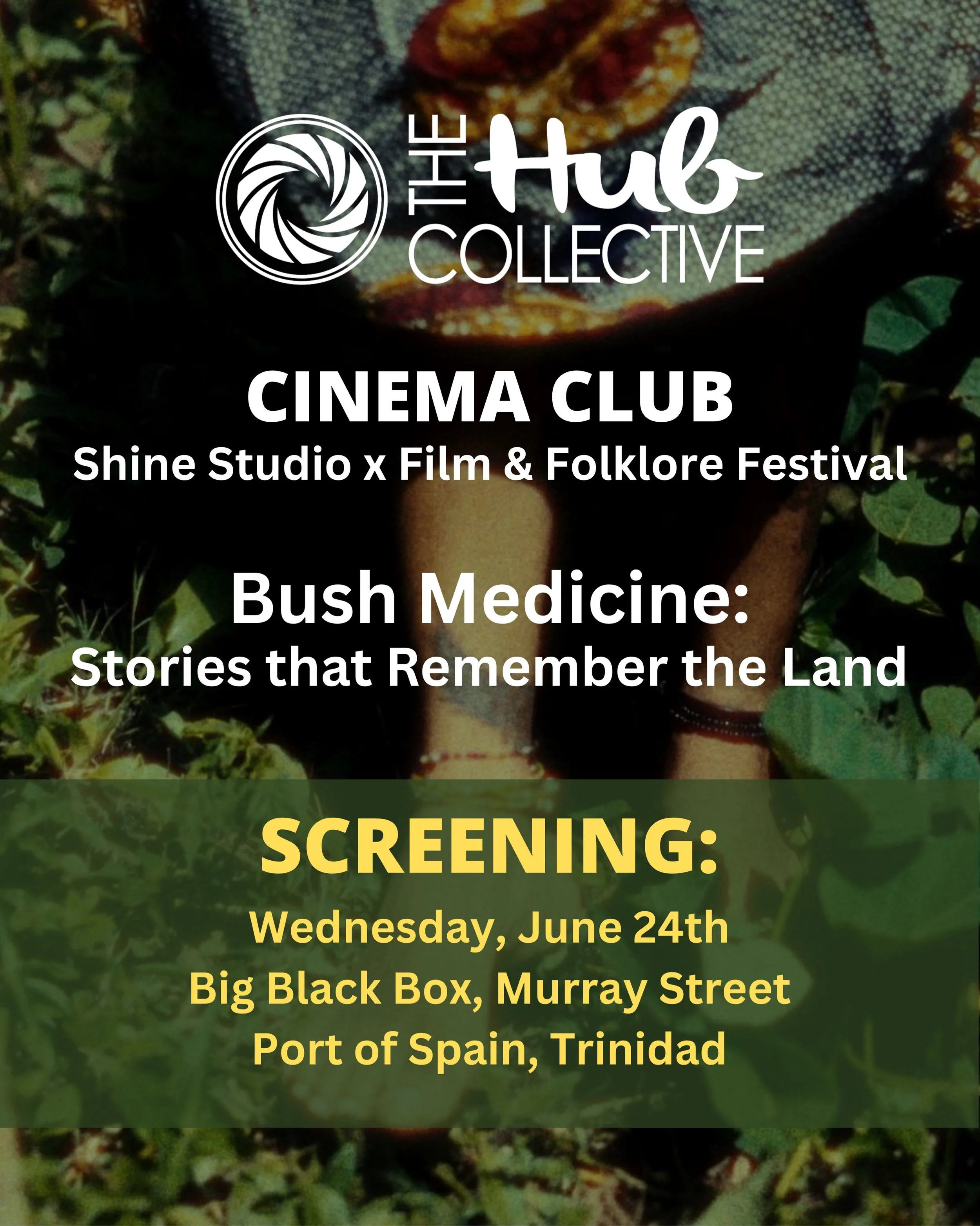 Our stories are travelling. 🌿

&lsquo;Bush Medicine: Stories that Remember the Land&rsquo; has been selected for Cinema Club, a free community screening series brought to you by Shine Studio and Film &amp; Folklore Festival, celebrating Caribbean fi