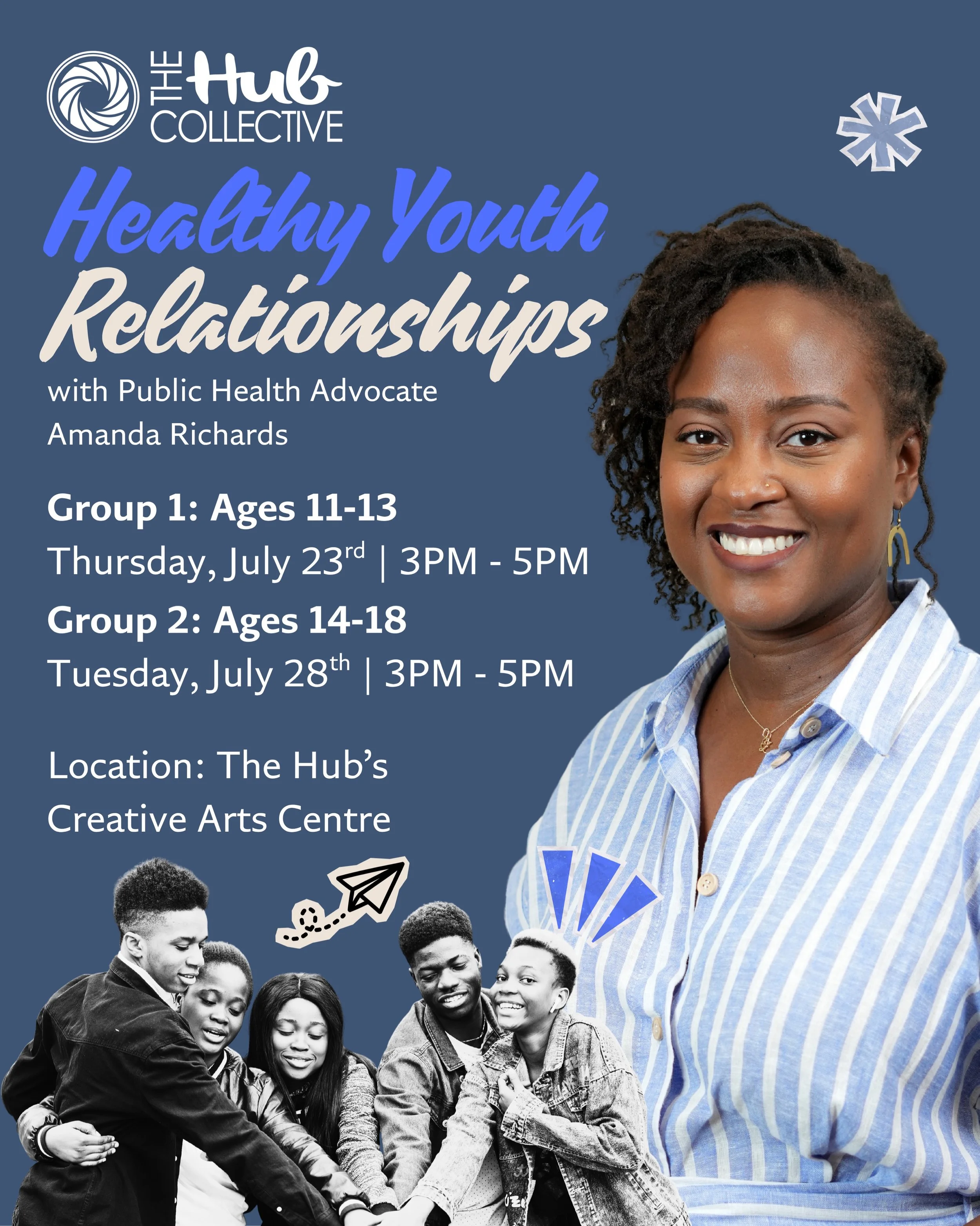 💬✨ Building healthy relationships starts with open conversations and understanding.

Join us for an interactive workshop, Healthy Youth Relationships with Amanda Richard where Bequia youth will explore consent, boundaries, communication, and the fou