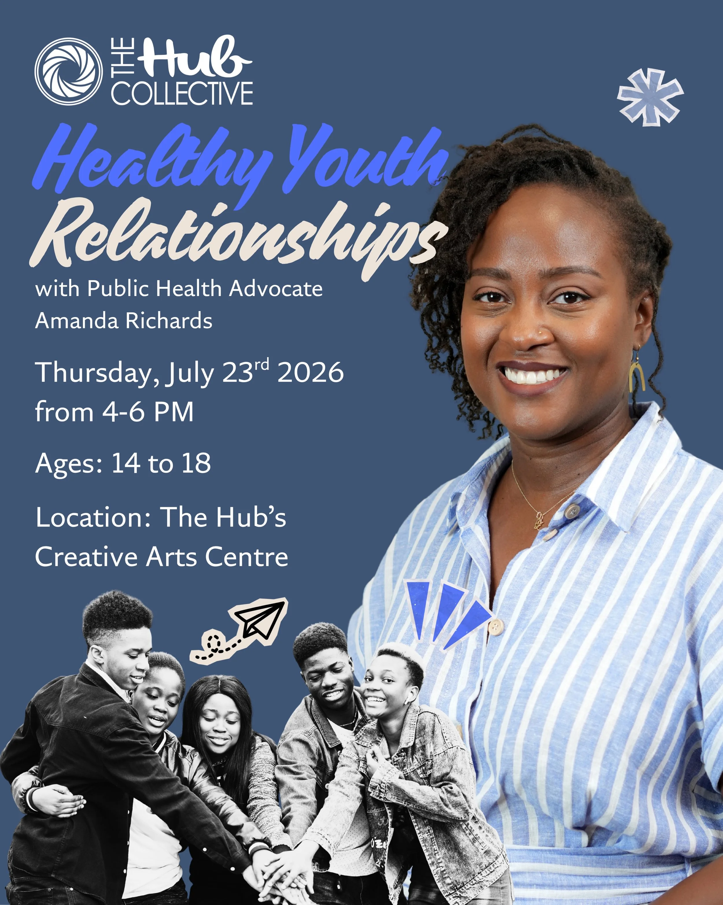 Join us for an interactive workshop: Healthy Youth Relationships with Amanda Richards. 💚

💬 Building healthy relationships starts with open conversations and understanding. We&rsquo;re offering this free initiative for Bequia youth ages 14-18 to ex