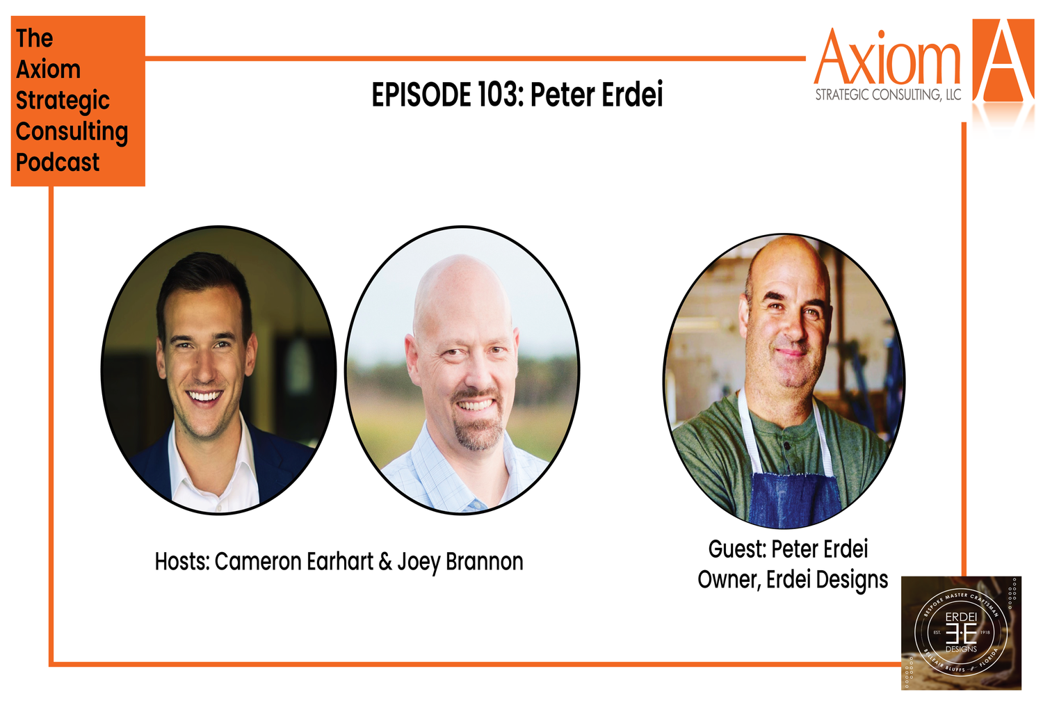 103: Peter Erdei | Owner, Erdei Designs episode artwork