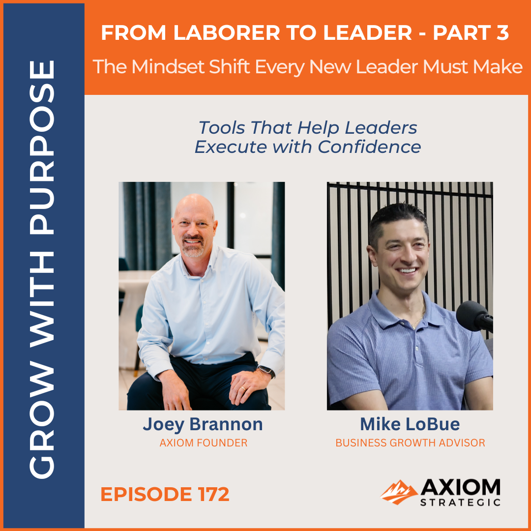 172: From Laborer to Leader - Part 3: The Disciplines That Turn Mindset Into Leadership