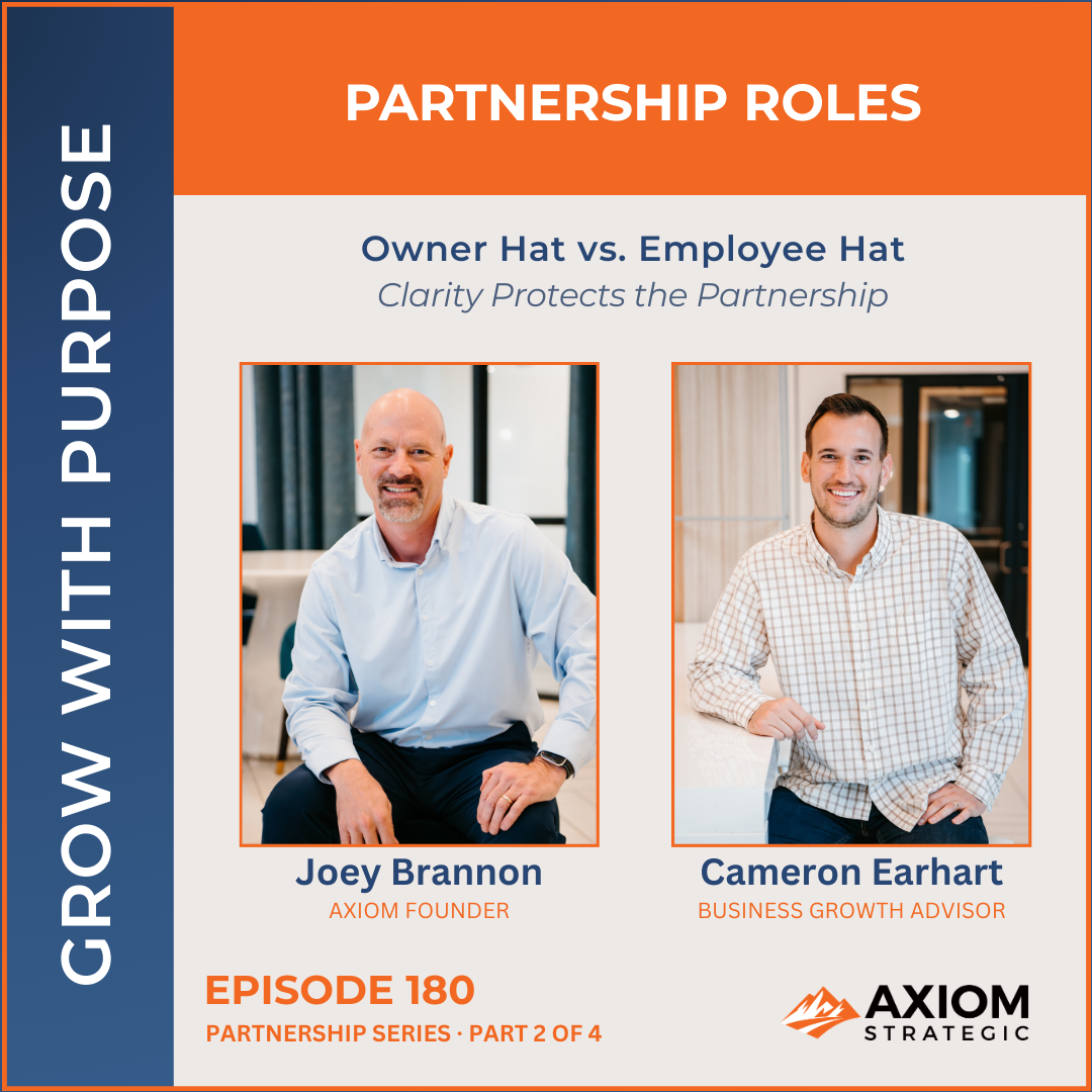 180: The Owner Hat vs. Employee Hat