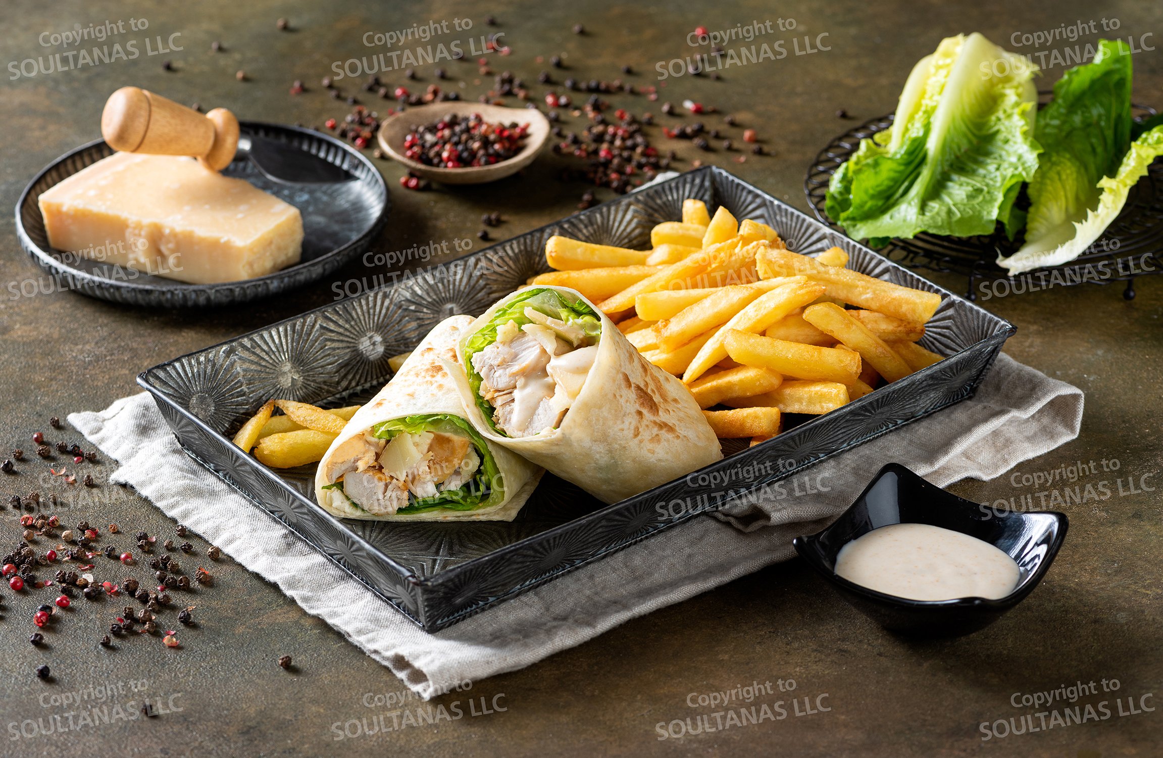 
Chicken Caesar Wrap