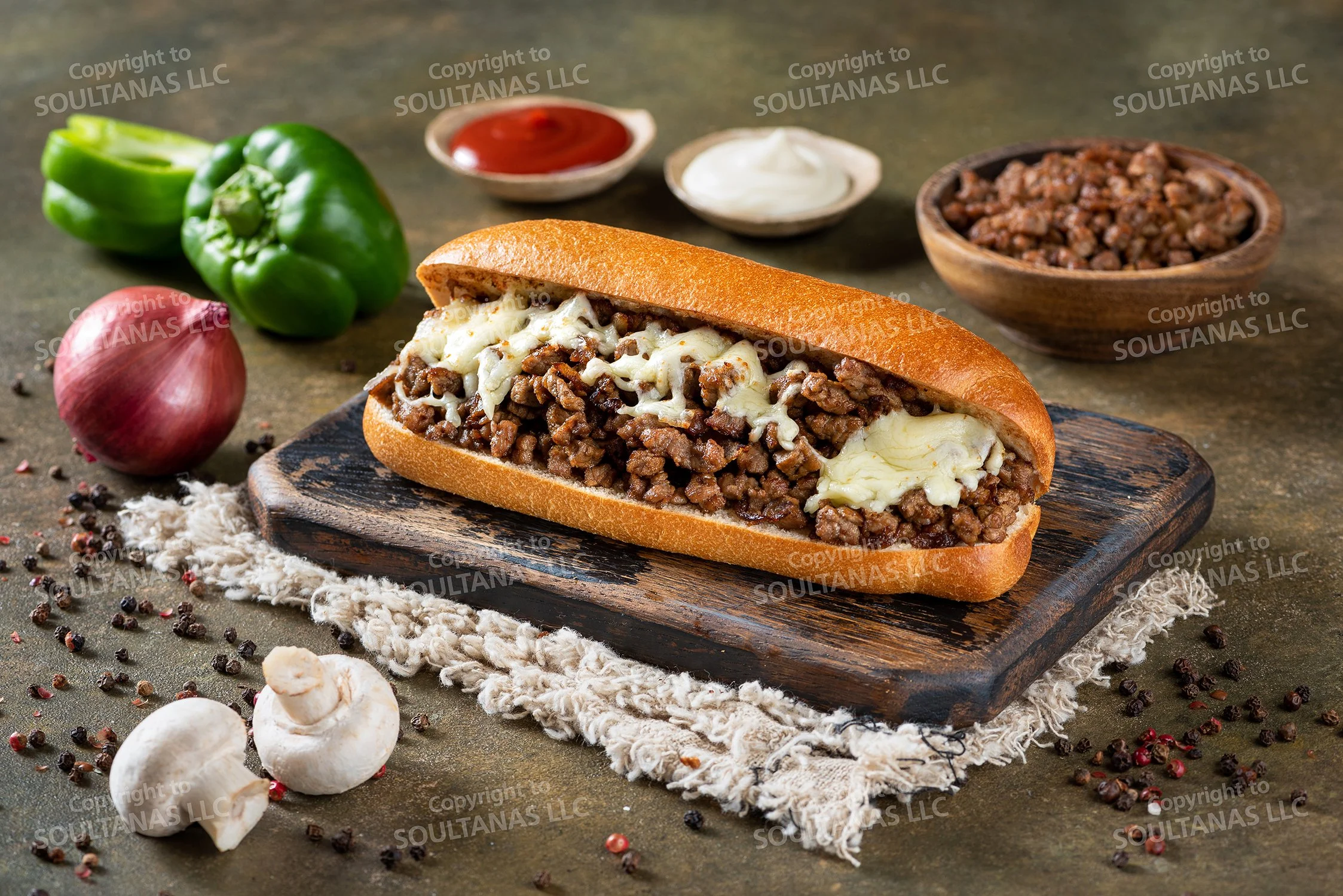 Cheese Steak Sandwich 