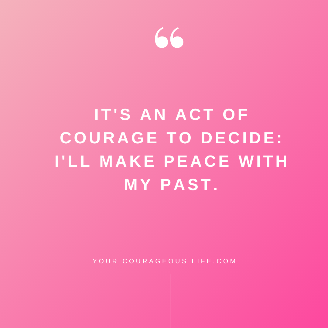 Making Peace with Past Mistakes