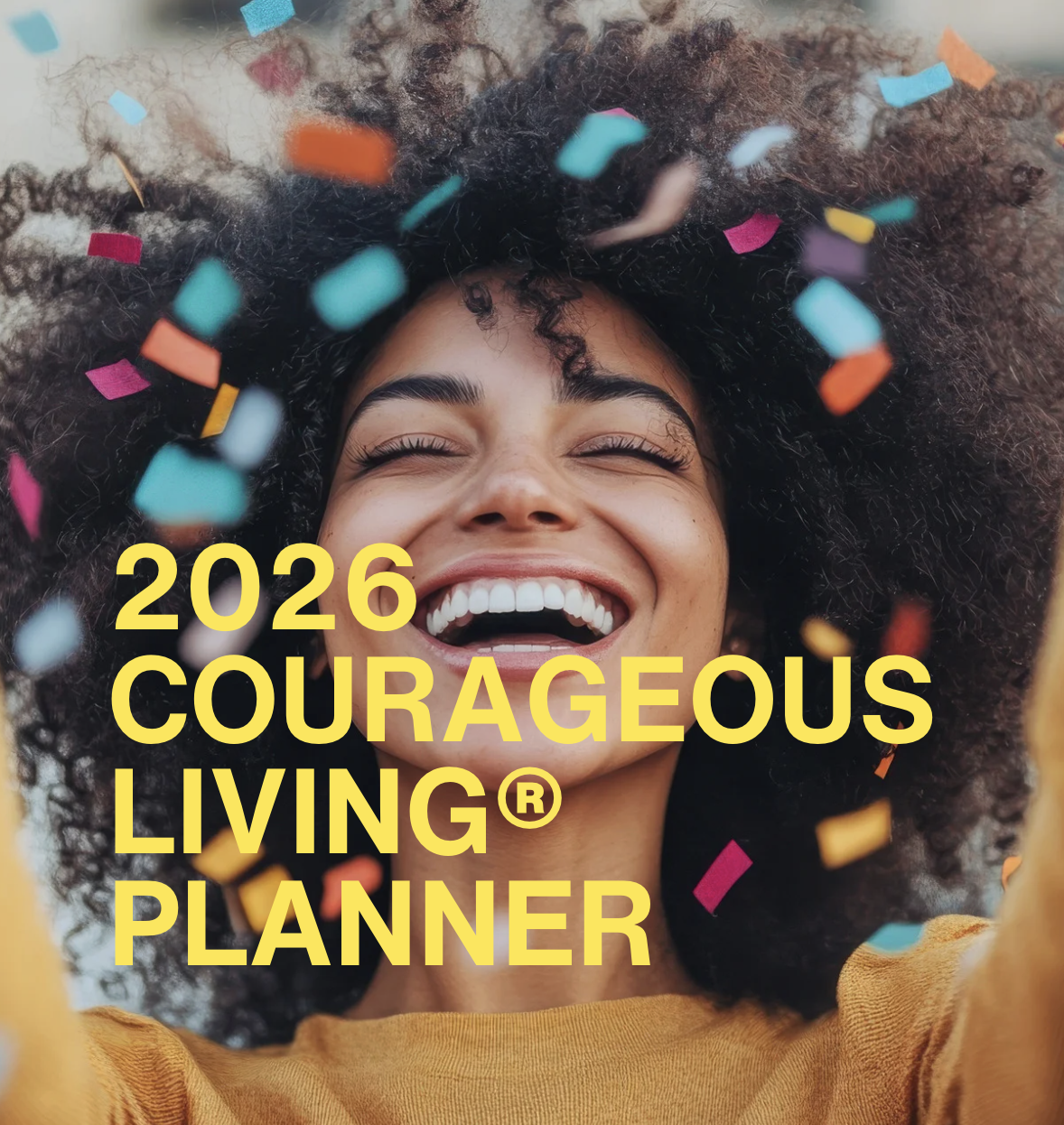 courageous living planner