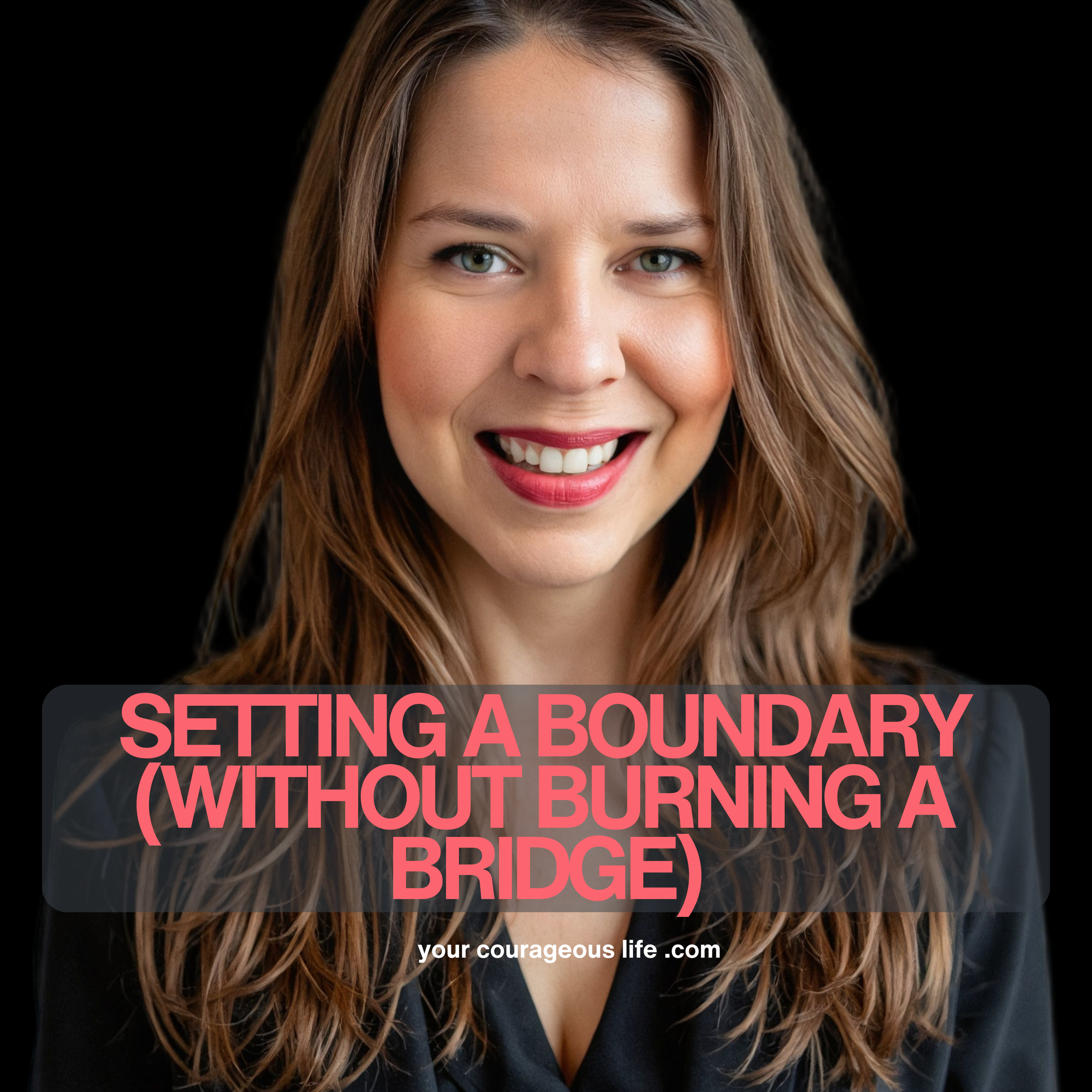 Setting a Boundary Without Burning a Bridge