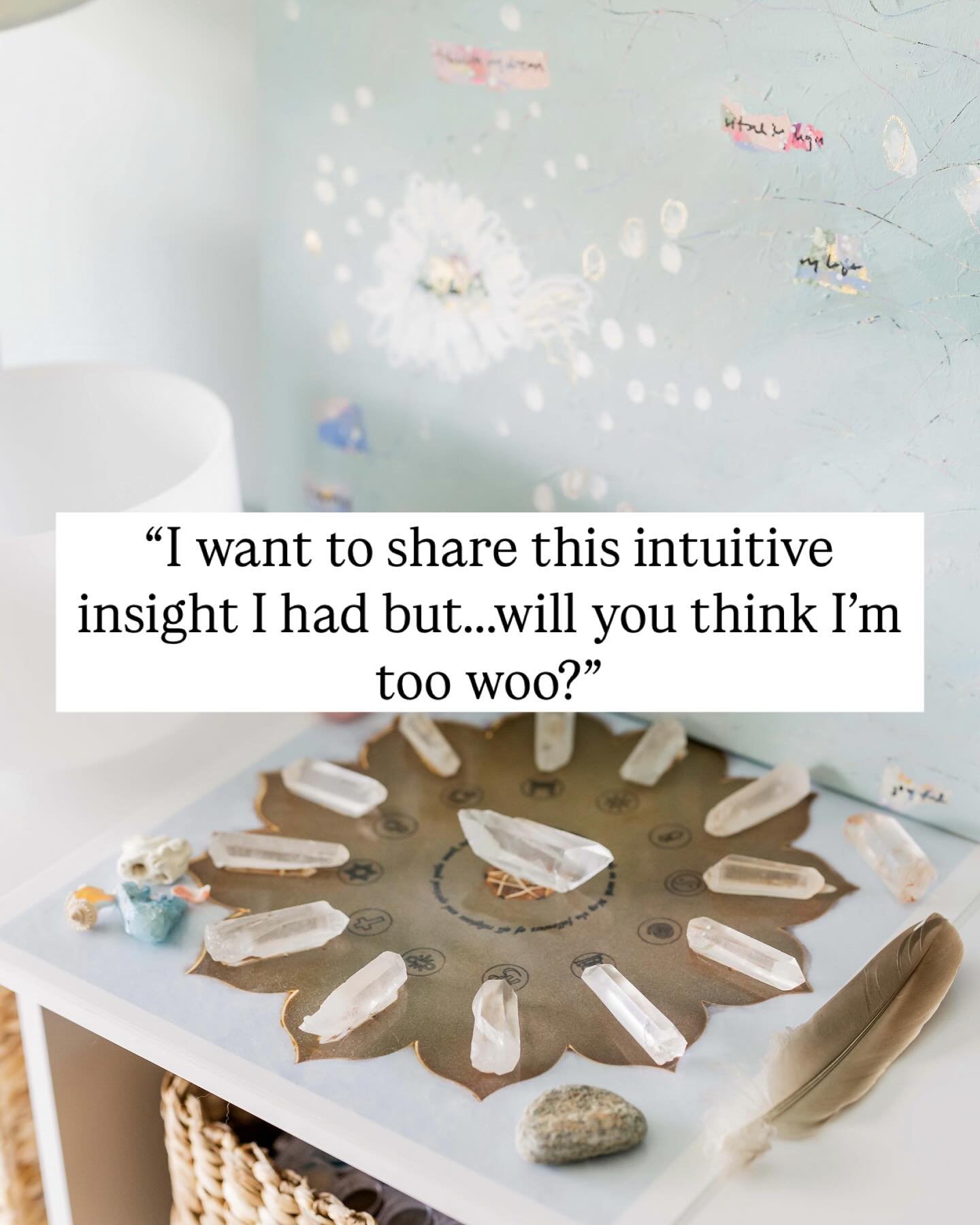 &ldquo;I&rsquo;ve been really drawn to astrology lately, but I&rsquo;m worried you&rsquo;ll judge me.&rdquo;

&ldquo;Something spiritual happened and I want to explore it, but this doesn&rsquo;t feel like the right space.&rdquo;

I hear these whisper