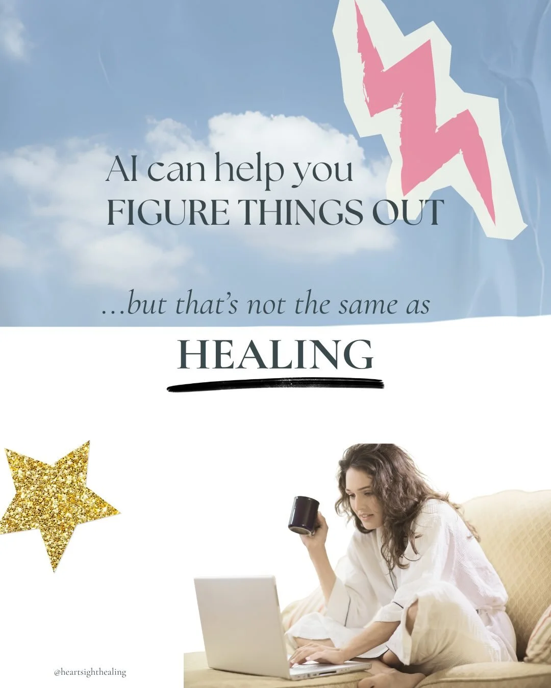 There&rsquo;s an earlier version of me who probably would have totally used ChatGPT as a therapist.

Why? Because I loved figuring things out. And what is ChatGPT if not a brilliant thought partner, among other things?

I felt like if I had all the a