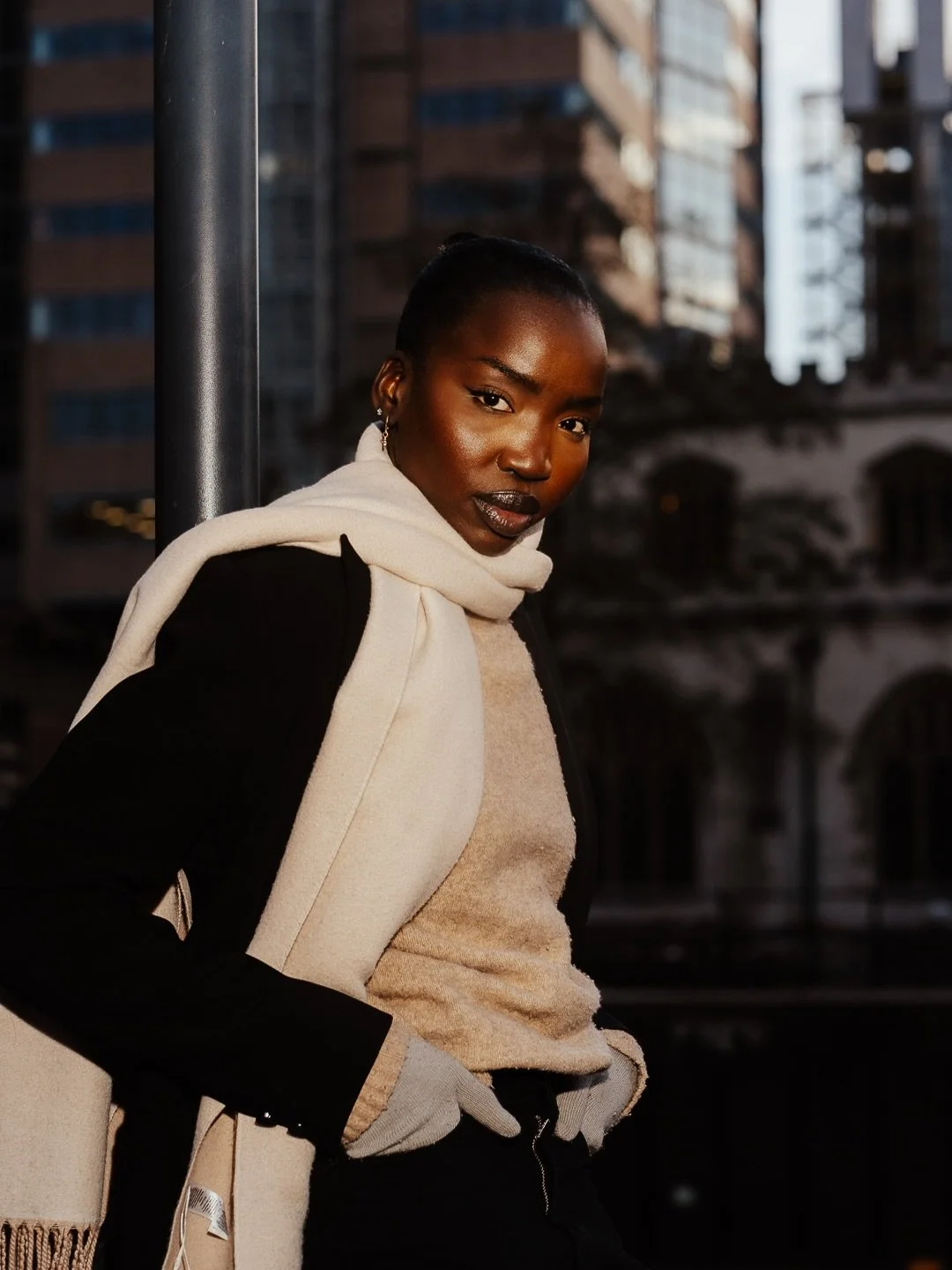 Cozy, but make it editorial.

👤: @nyamutpeter 
📸: @_by_dh 

#LondonPhotographer #editorialphotography #photographyportrait #fashioneditor&iacute;al #portrait